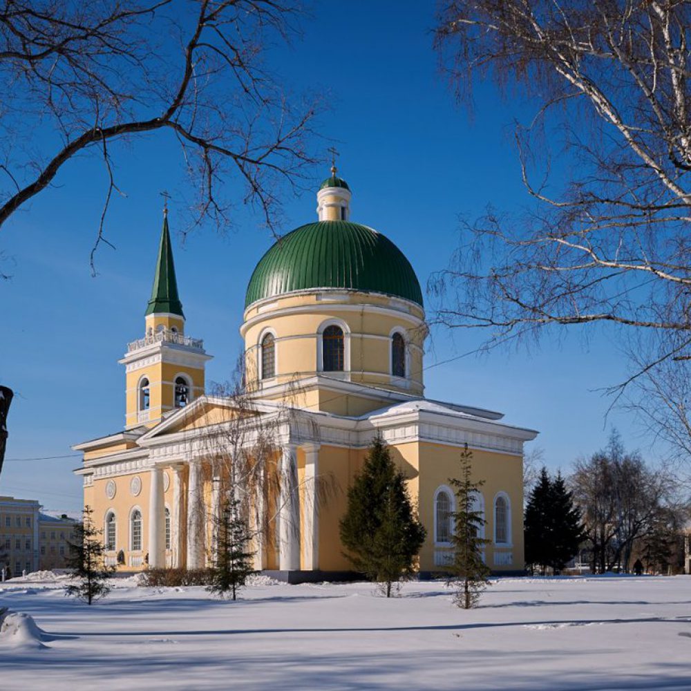 Свято-Никольский казачий собор города Омска